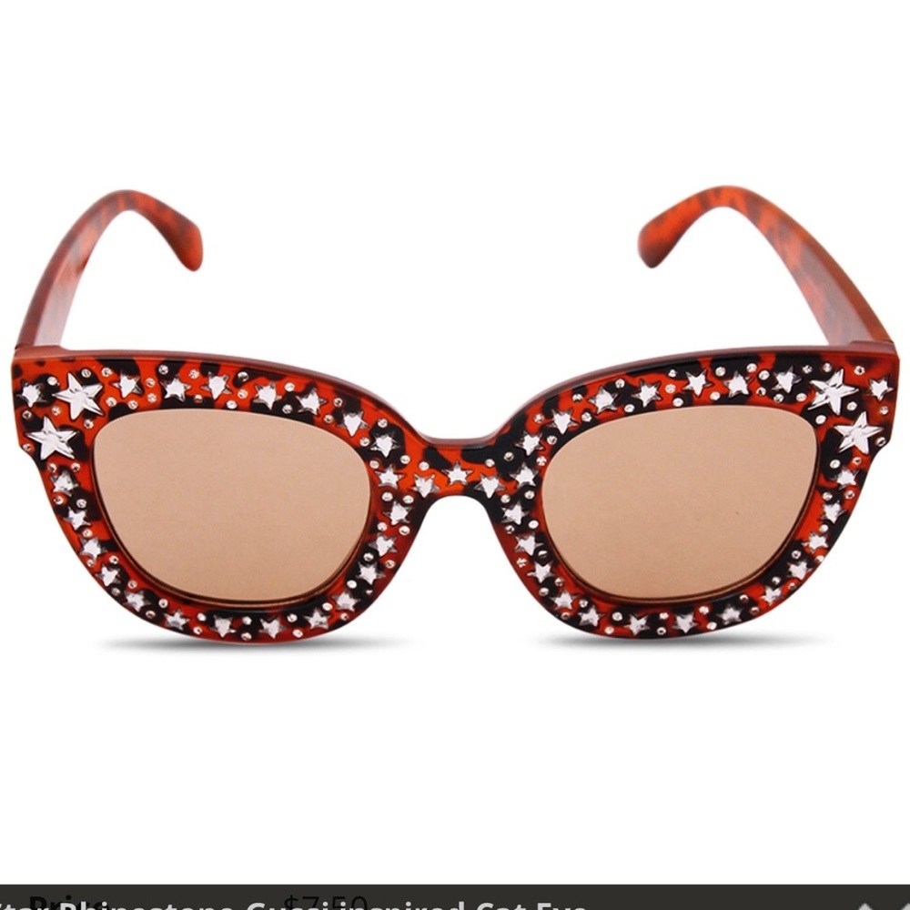 New💕 Inspired Rhinestone Sunglasses 😎